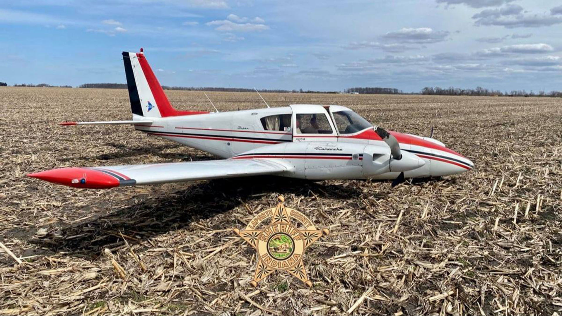 Plane lands safely in field near Wanatah